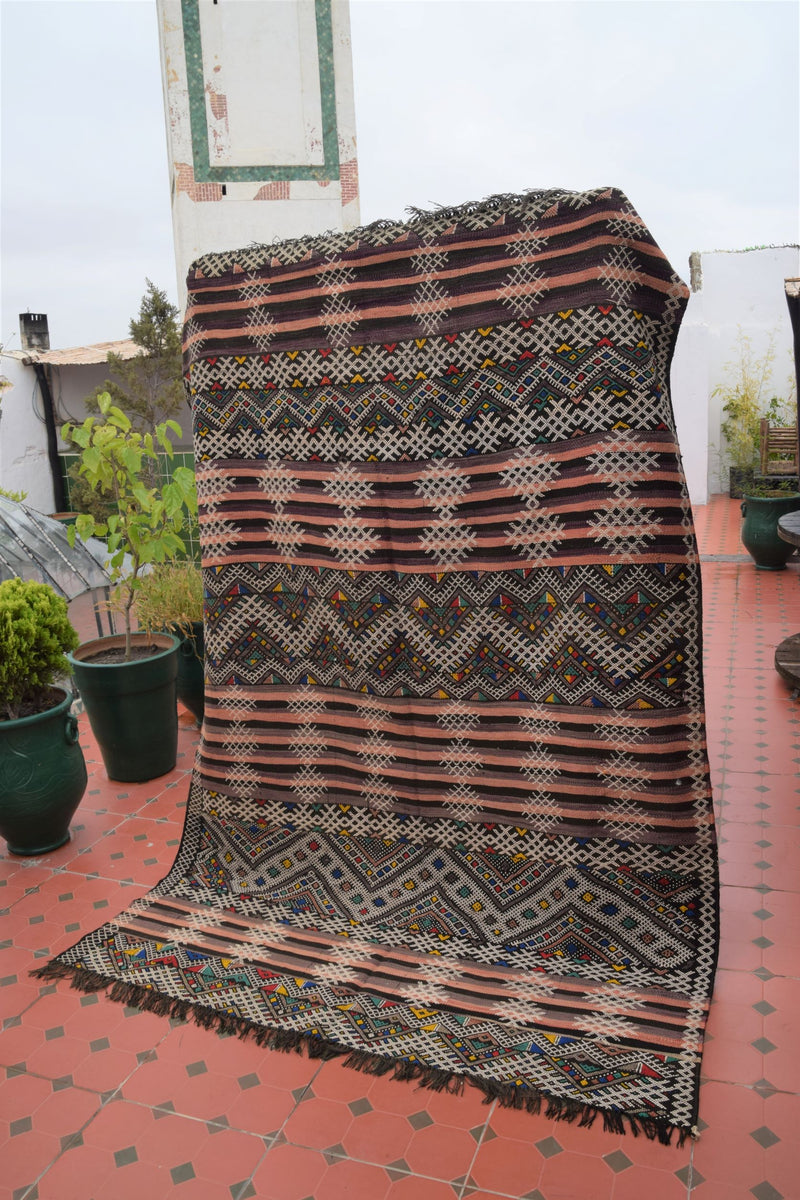 Vintage High Atlas Mountains Kilim