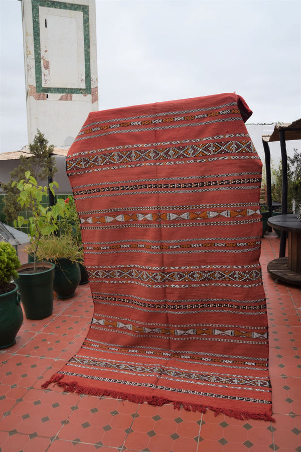 Vintage High Atlas Mountains Kilim