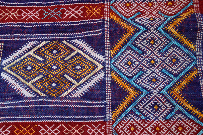 Absolutely stunner of a High Atlas Mountains Kilim