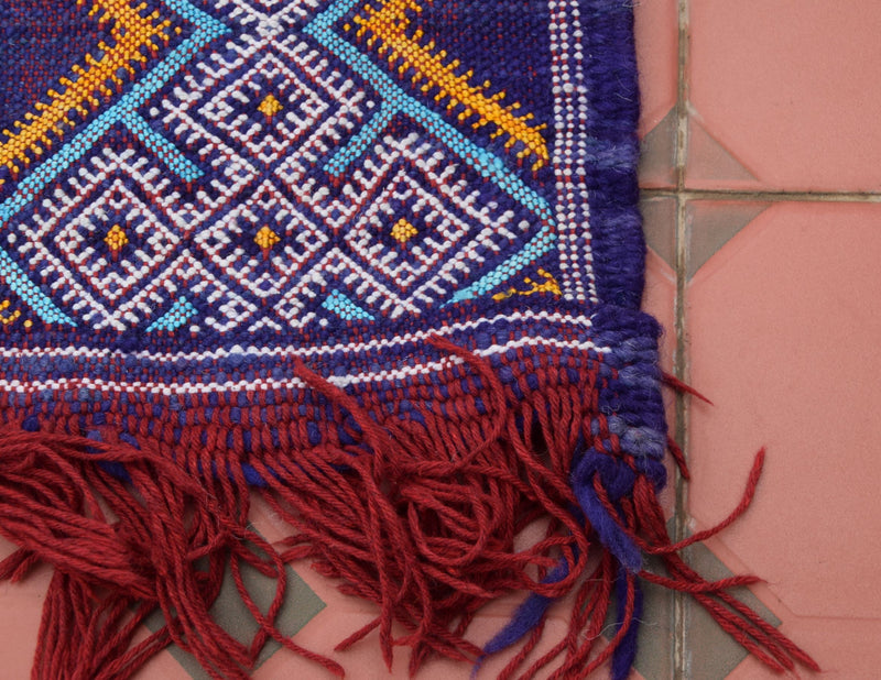 Absolutely stunner of a High Atlas Mountains Kilim