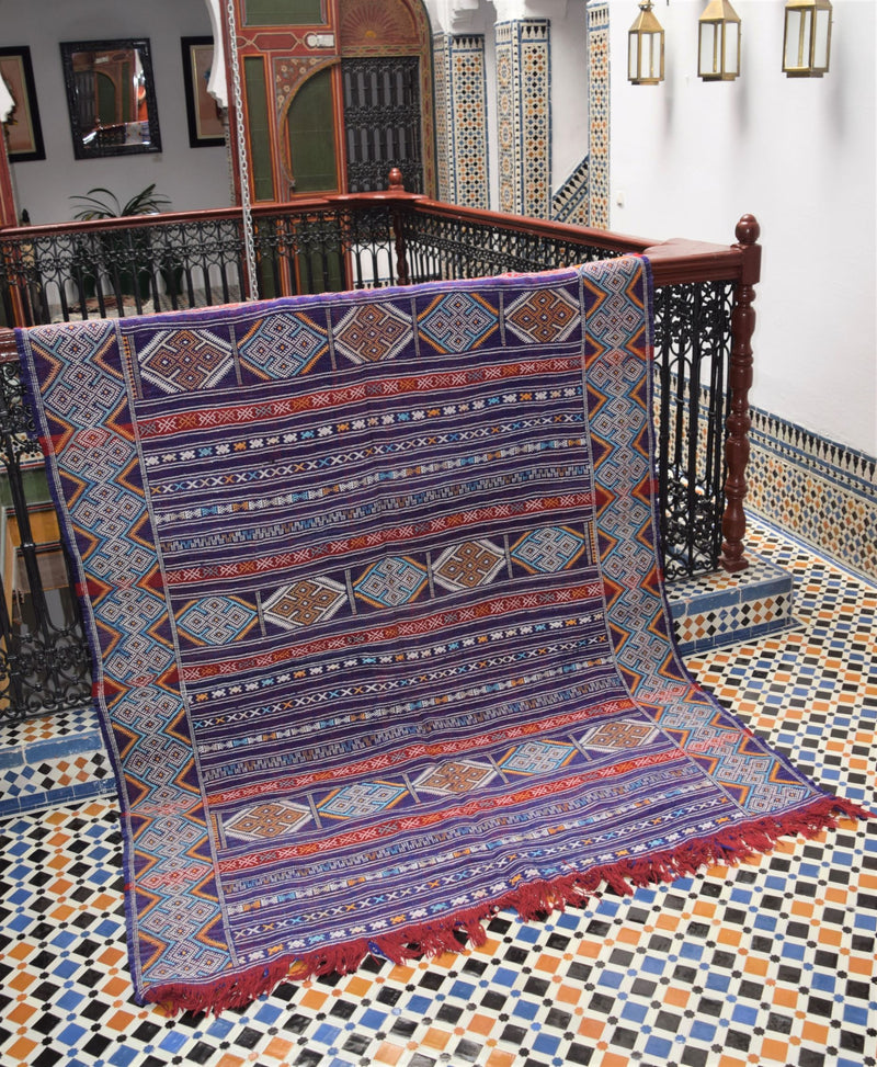 Absolutely stunner of a High Atlas Mountains Kilim