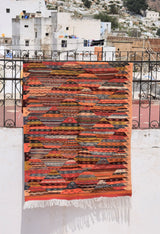 Stunning Mkharbqa Kilim - triangle design