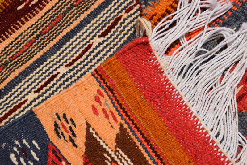 Stunning Mkharbqa Kilim - triangle design