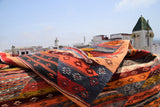 Stunning Mkharbqa Kilim - triangle design